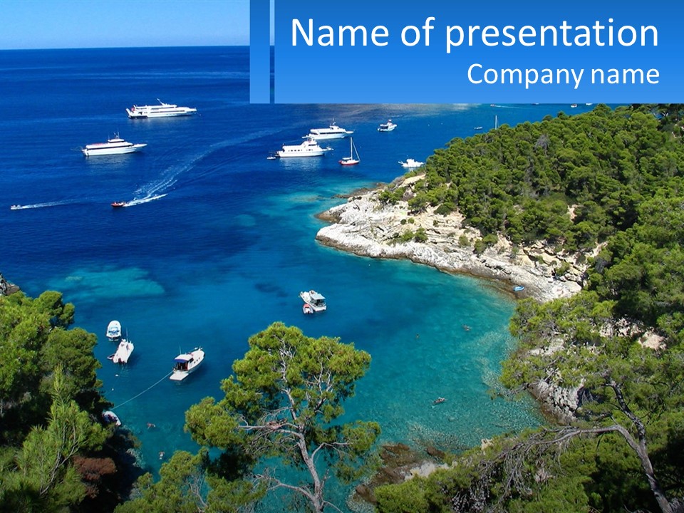 Coast Ocean Agency PowerPoint Template