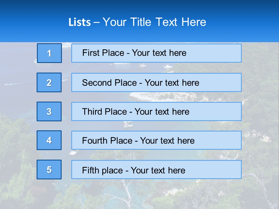 Coast Ocean Agency PowerPoint Template