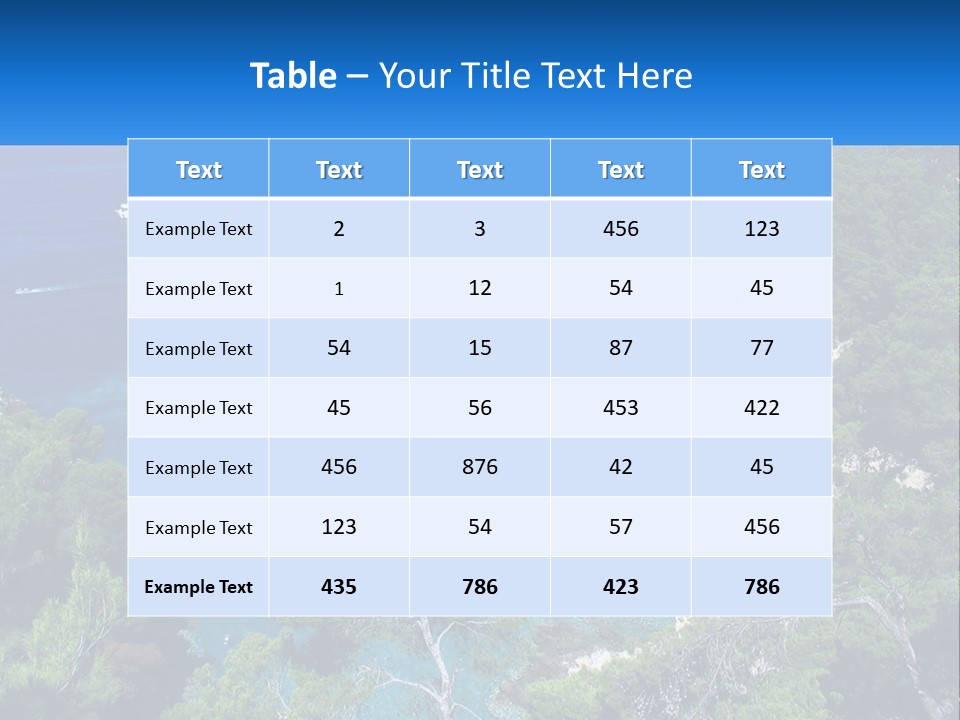 Coast Ocean Agency PowerPoint Template