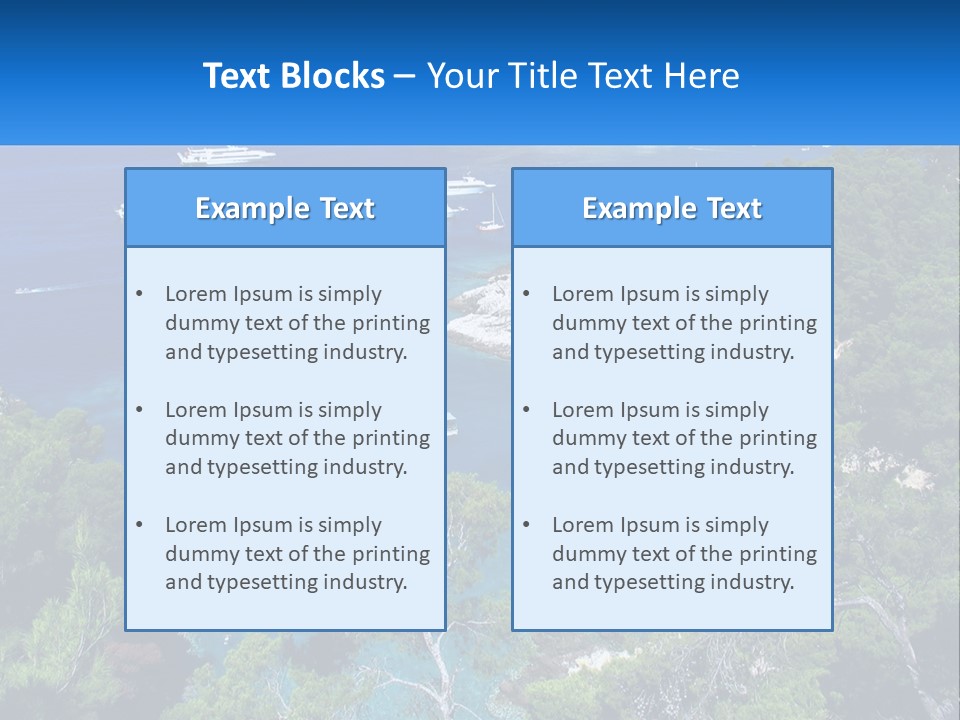 Coast Ocean Agency PowerPoint Template