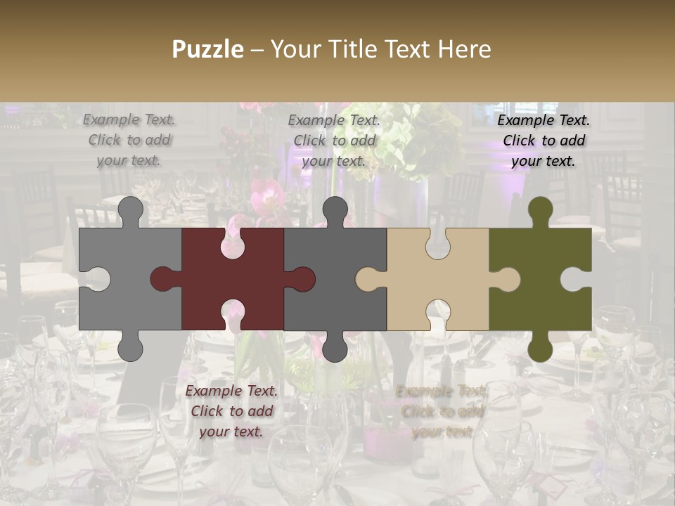 Cutlery Silver Elegant PowerPoint Template