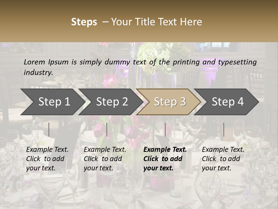 Cutlery Silver Elegant PowerPoint Template