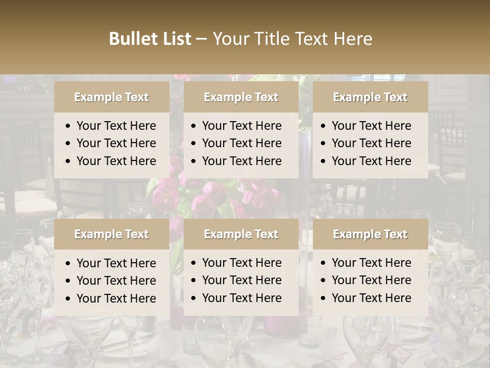 Cutlery Silver Elegant PowerPoint Template