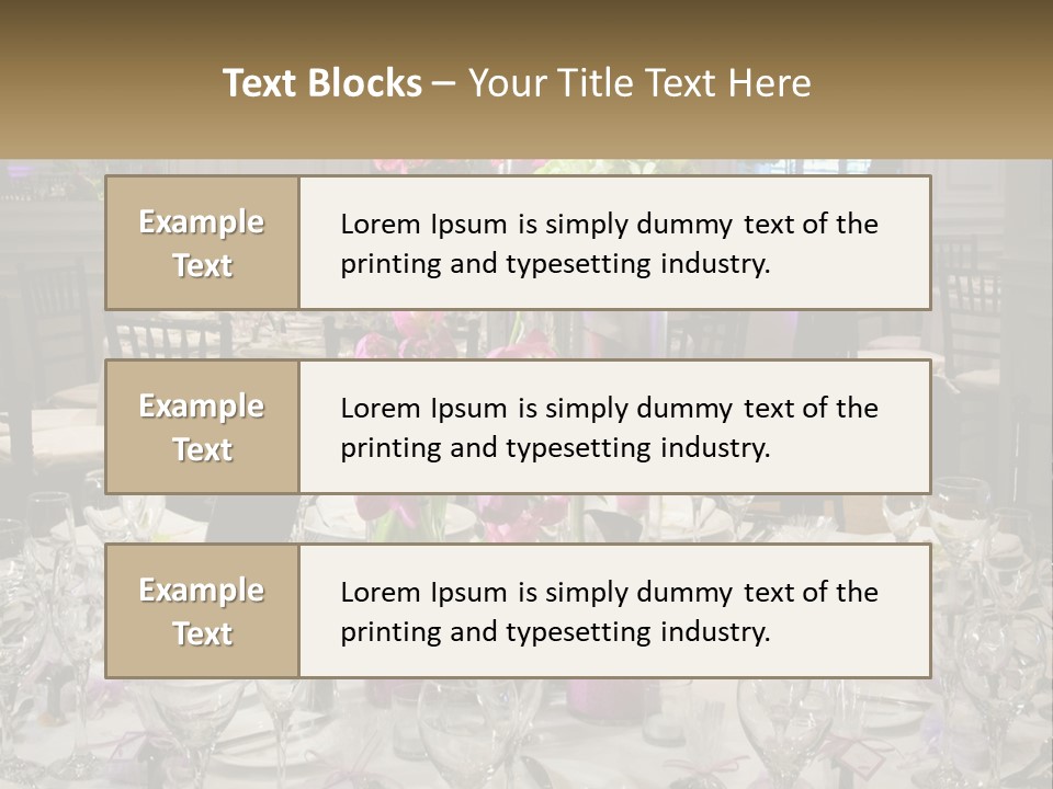 Cutlery Silver Elegant PowerPoint Template