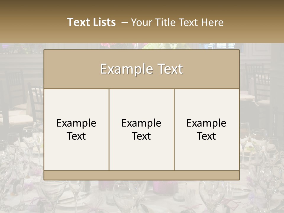 Cutlery Silver Elegant PowerPoint Template