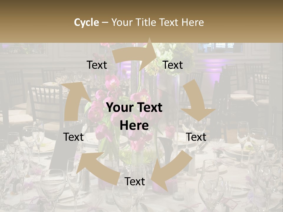 Cutlery Silver Elegant PowerPoint Template