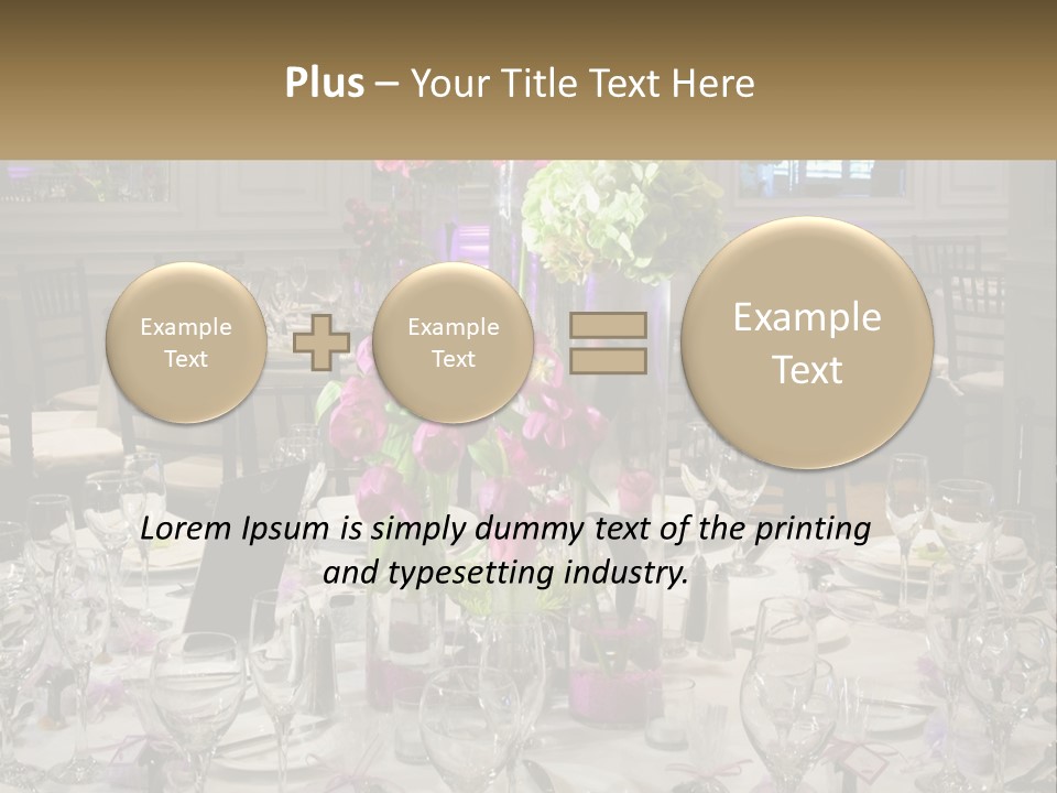 Cutlery Silver Elegant PowerPoint Template