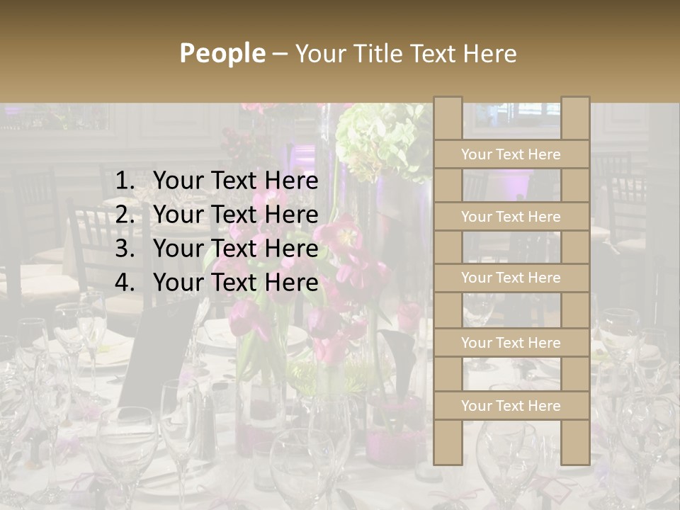 Cutlery Silver Elegant PowerPoint Template