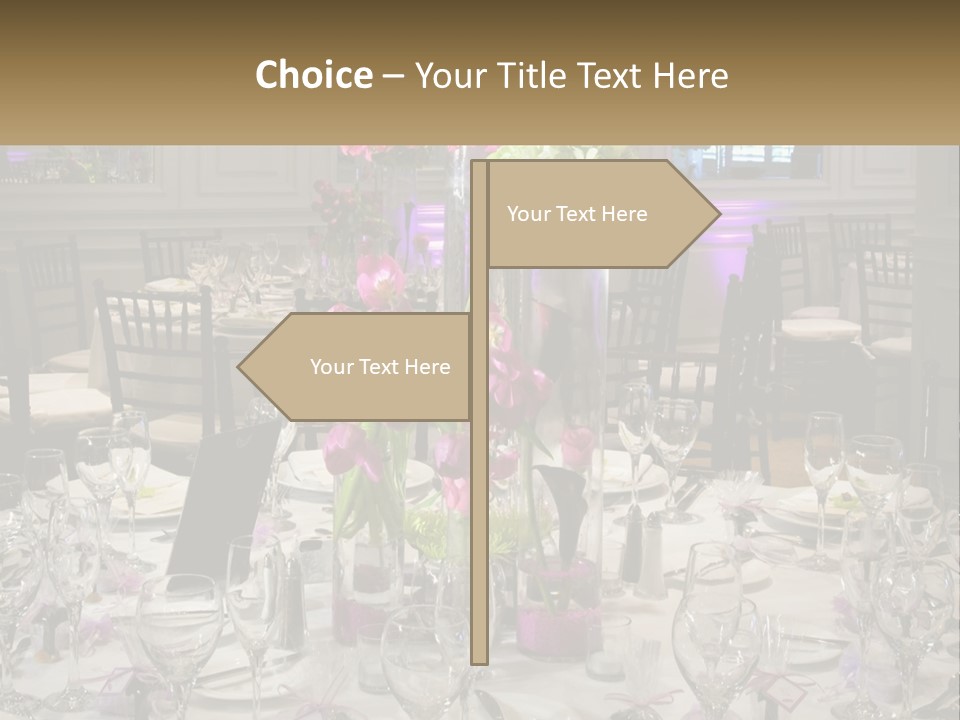 Cutlery Silver Elegant PowerPoint Template