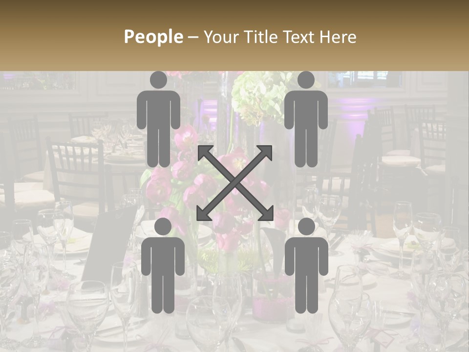 Cutlery Silver Elegant PowerPoint Template