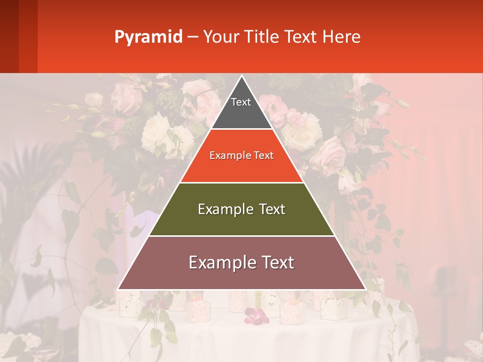 Cocktail Cloth Red PowerPoint Template