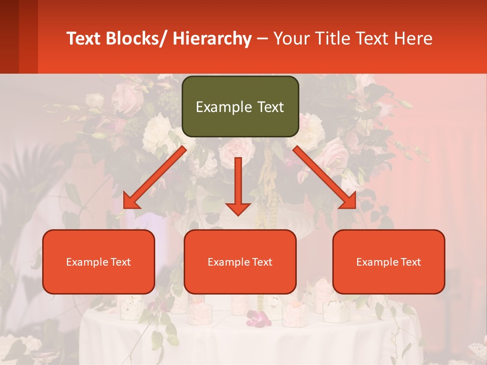 Cocktail Cloth Red PowerPoint Template