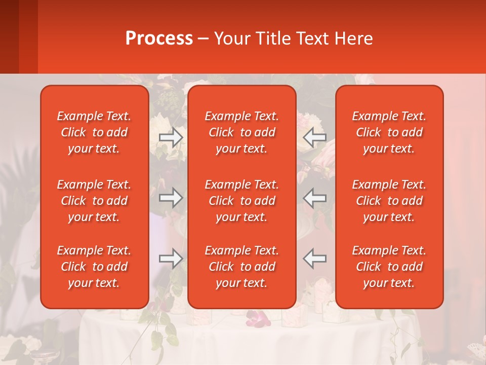 Cocktail Cloth Red PowerPoint Template