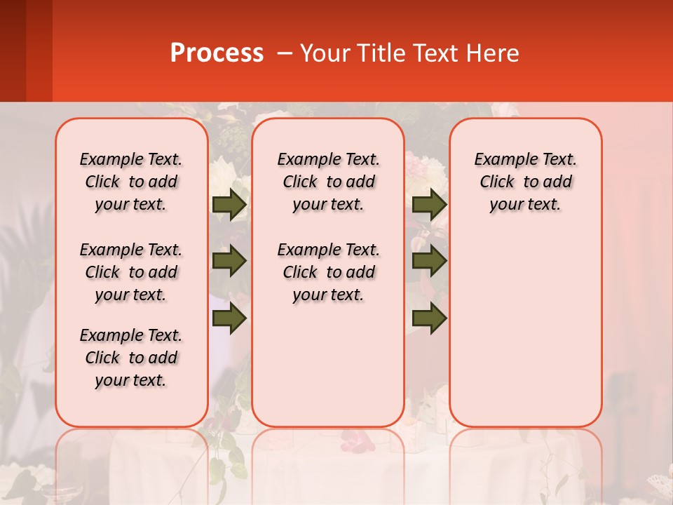 Cocktail Cloth Red PowerPoint Template