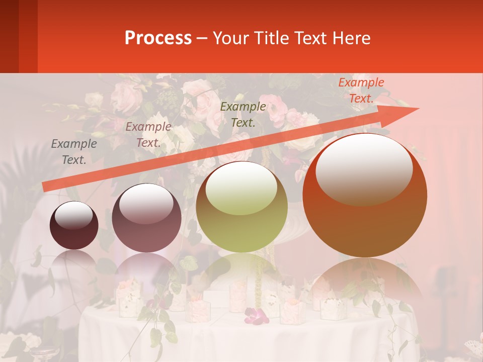 Cocktail Cloth Red PowerPoint Template