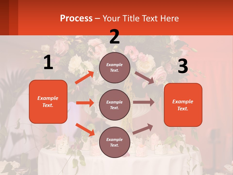 Cocktail Cloth Red PowerPoint Template