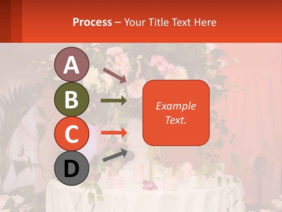 Cocktail Cloth Red PowerPoint Template