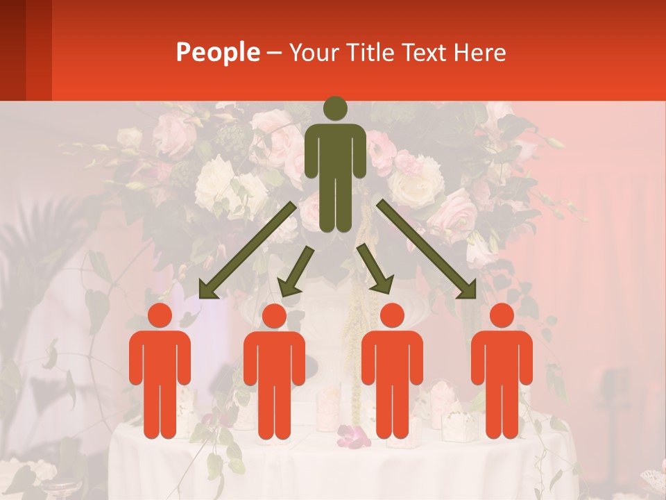 Cocktail Cloth Red PowerPoint Template