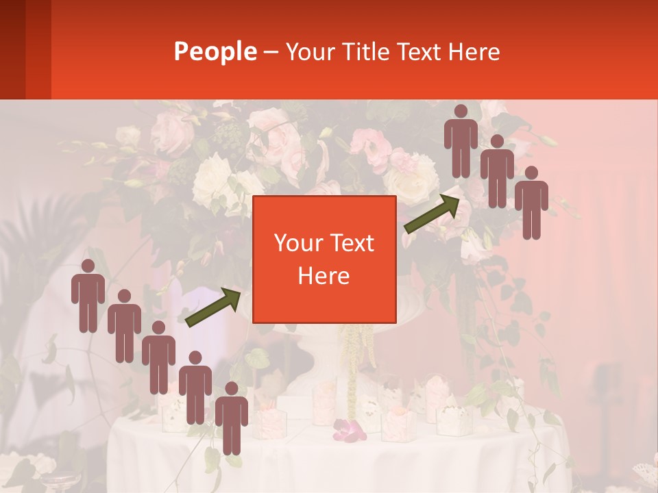 Cocktail Cloth Red PowerPoint Template