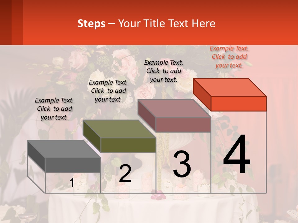 Cocktail Cloth Red PowerPoint Template