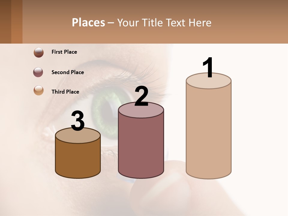 Focus Eyeball Clean PowerPoint Template