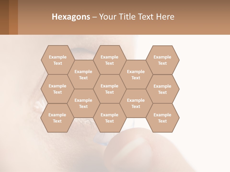 Focus Eyeball Clean PowerPoint Template