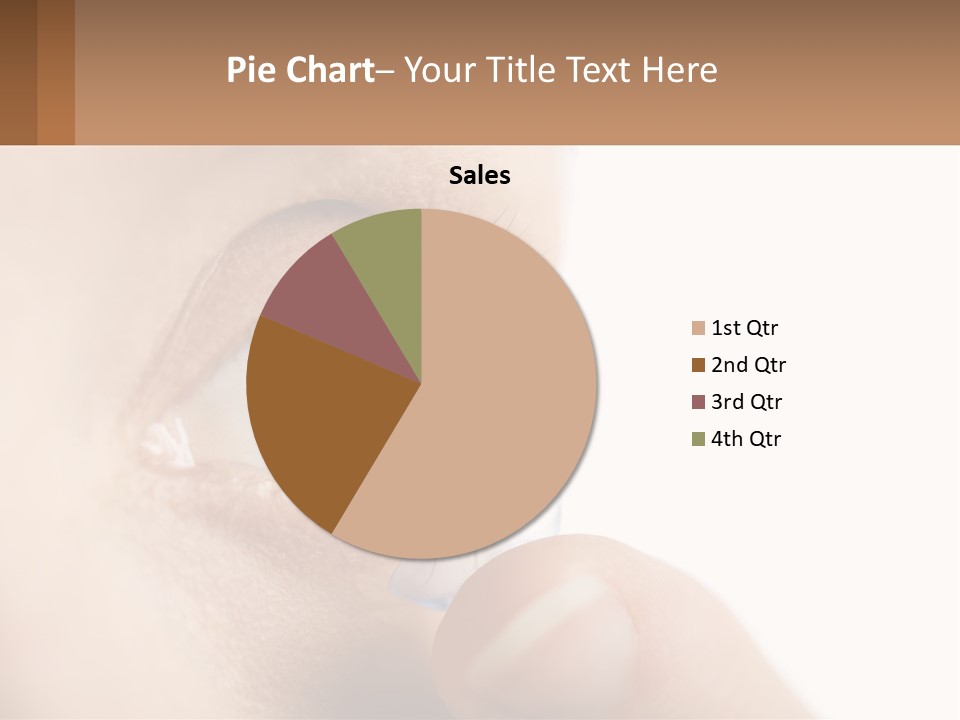 Focus Eyeball Clean PowerPoint Template
