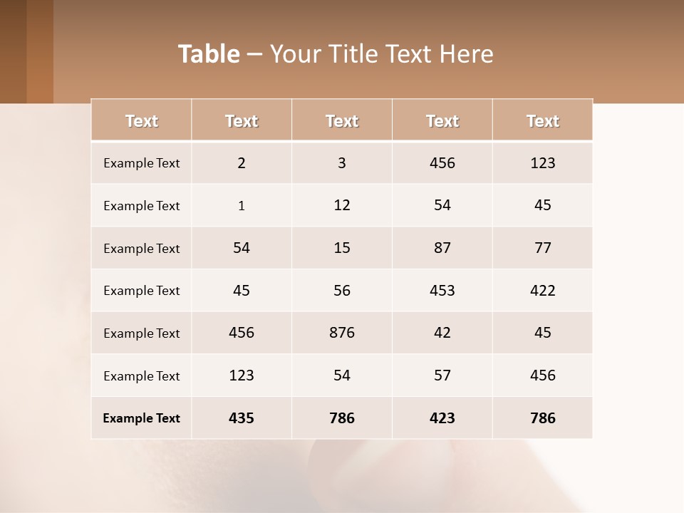 Focus Eyeball Clean PowerPoint Template