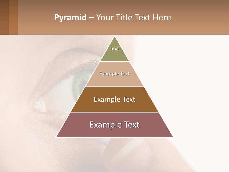 Focus Eyeball Clean PowerPoint Template