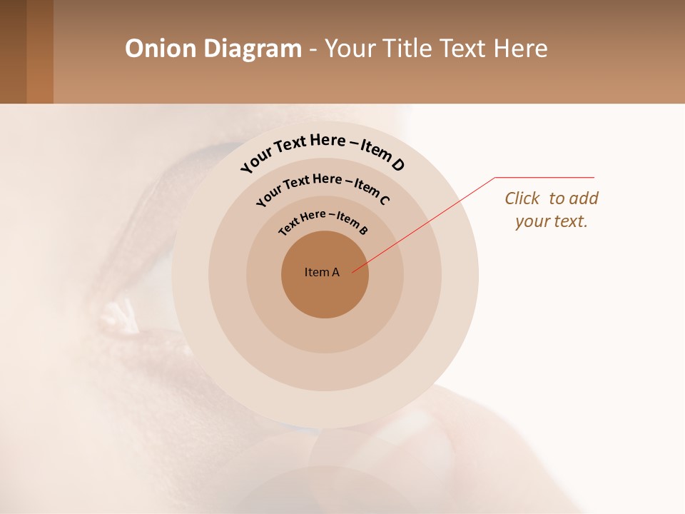 Focus Eyeball Clean PowerPoint Template
