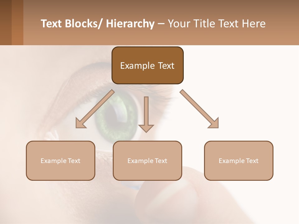 Focus Eyeball Clean PowerPoint Template