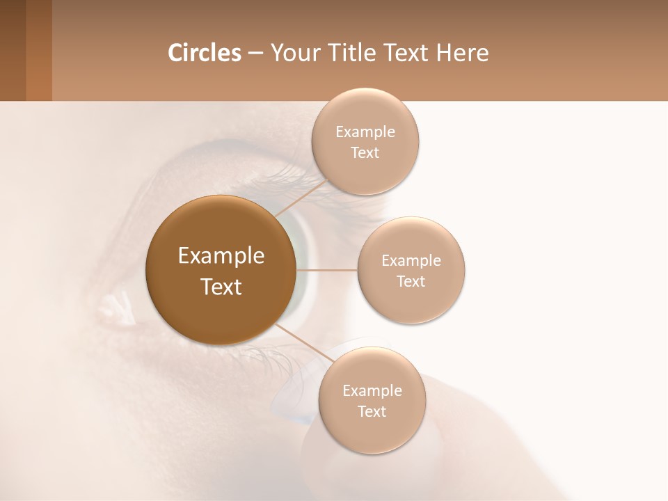 Focus Eyeball Clean PowerPoint Template