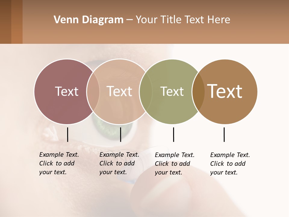 Focus Eyeball Clean PowerPoint Template