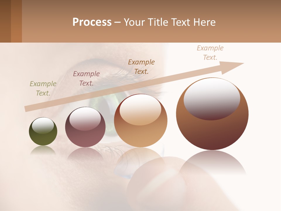 Focus Eyeball Clean PowerPoint Template