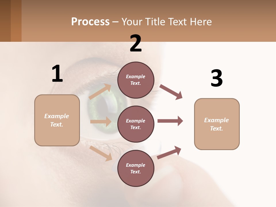 Focus Eyeball Clean PowerPoint Template
