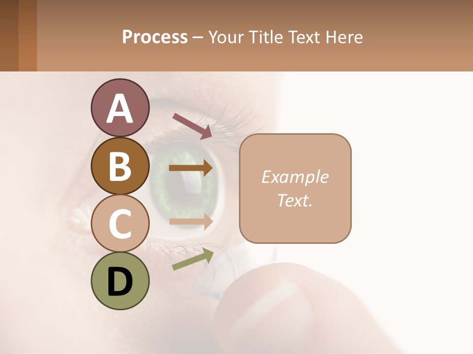 Focus Eyeball Clean PowerPoint Template