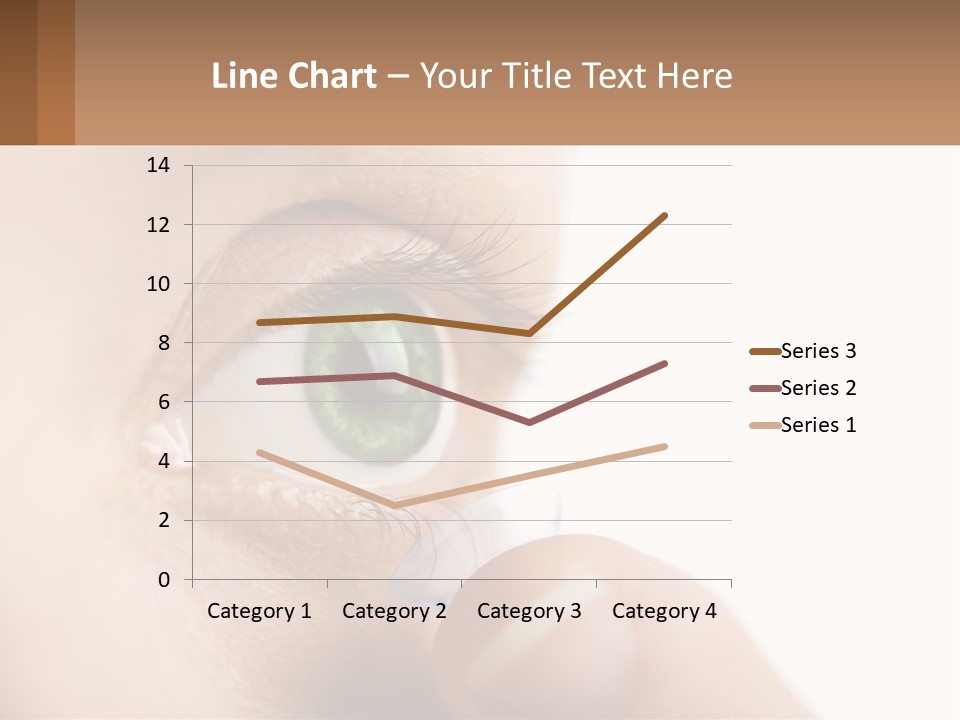 Focus Eyeball Clean PowerPoint Template