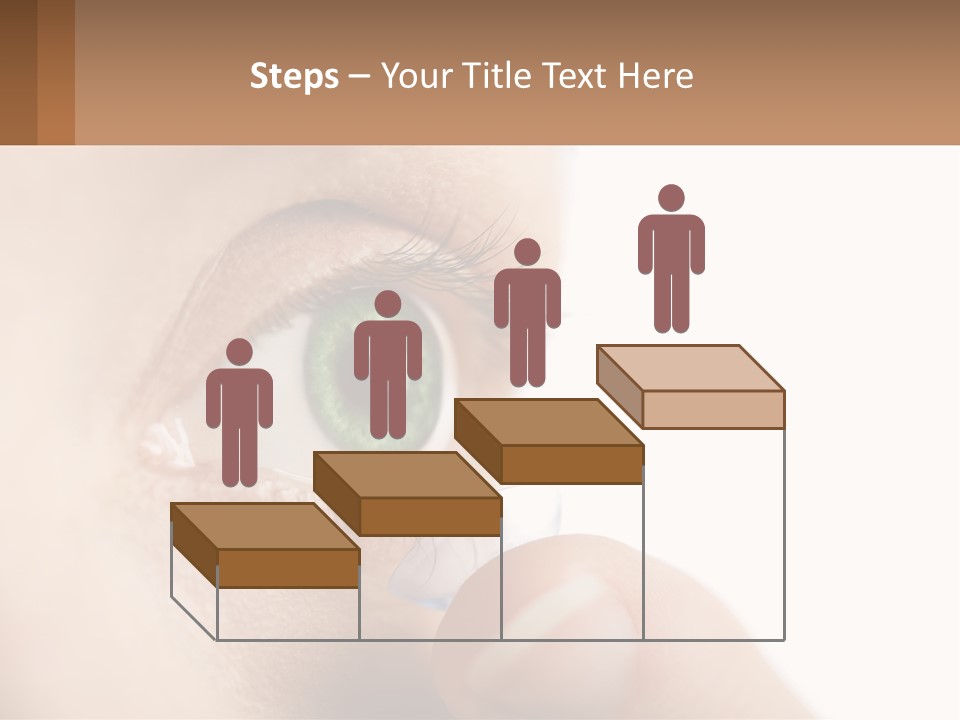 Focus Eyeball Clean PowerPoint Template