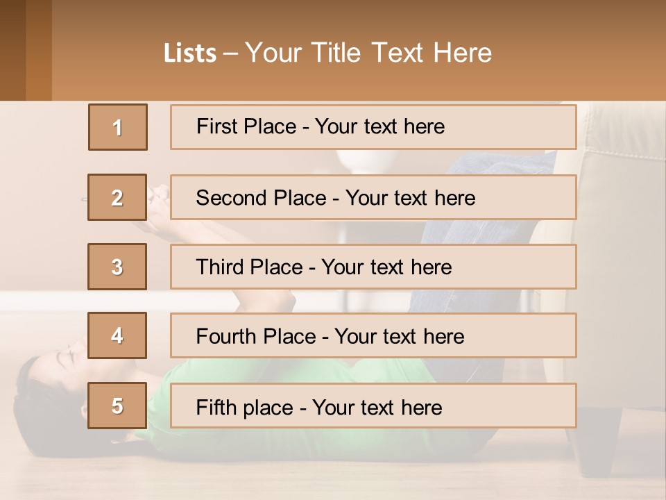Mid Asian Leisure PowerPoint Template