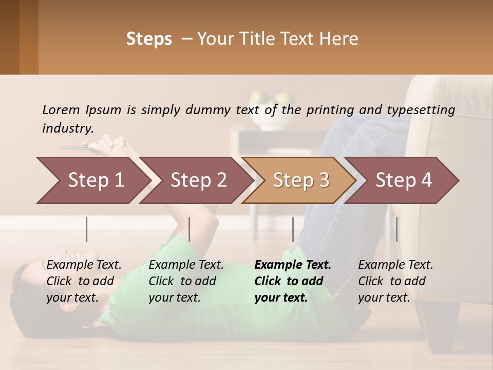 Mid Asian Leisure PowerPoint Template