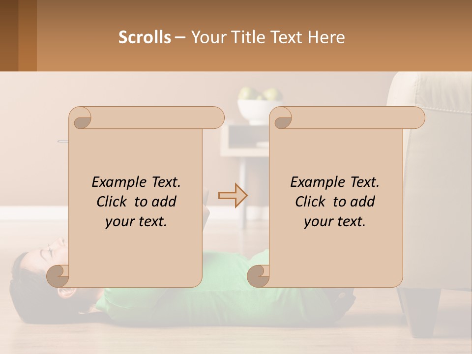 Mid Asian Leisure PowerPoint Template
