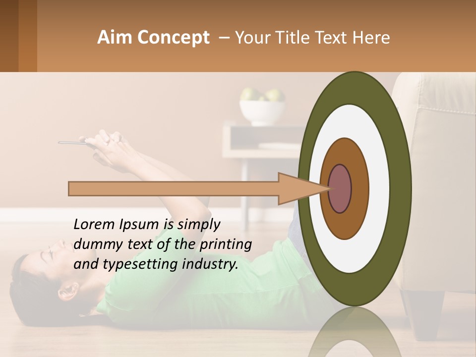 Mid Asian Leisure PowerPoint Template