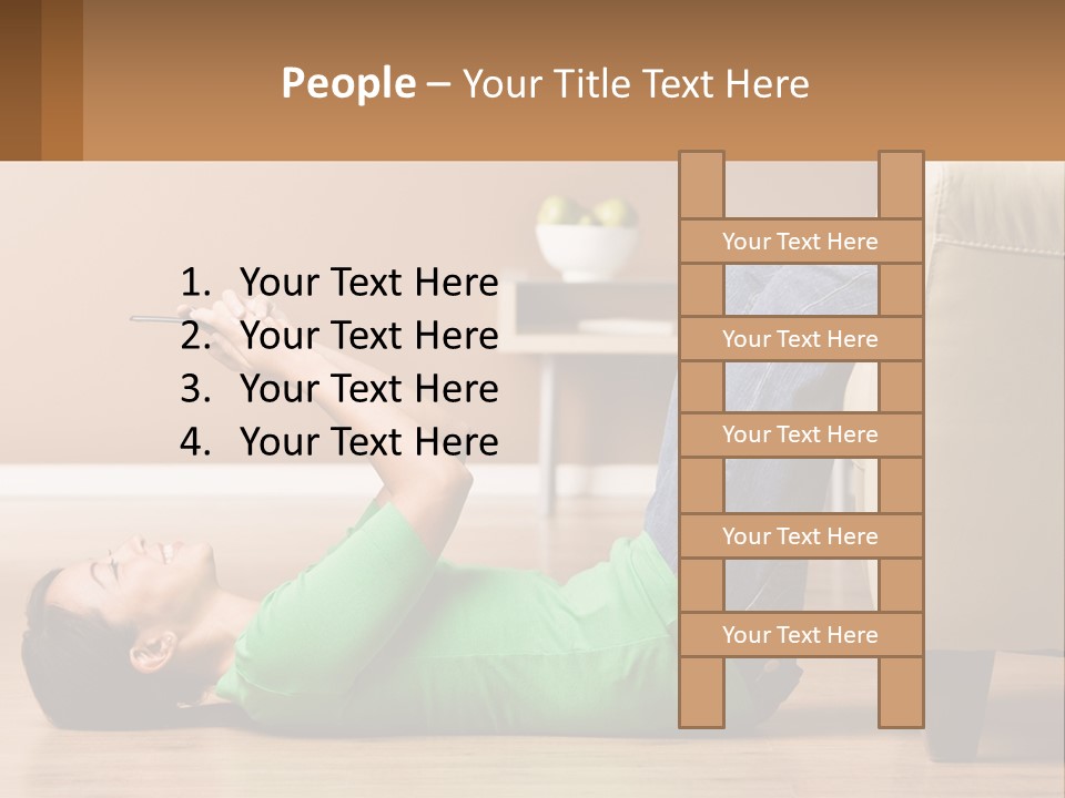 Mid Asian Leisure PowerPoint Template