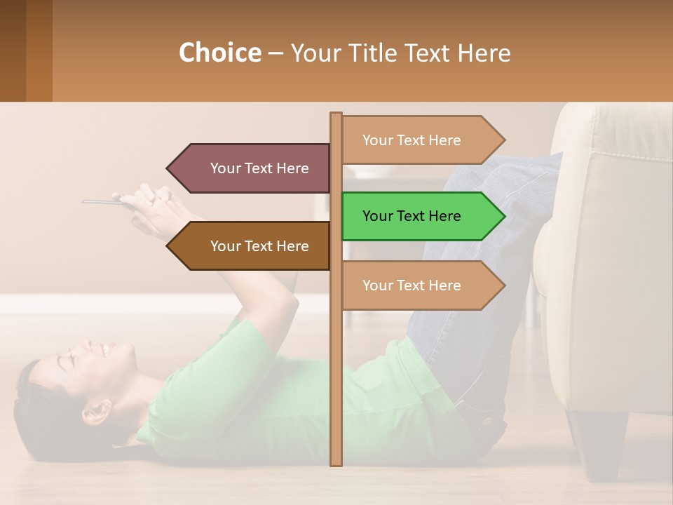 Mid Asian Leisure PowerPoint Template