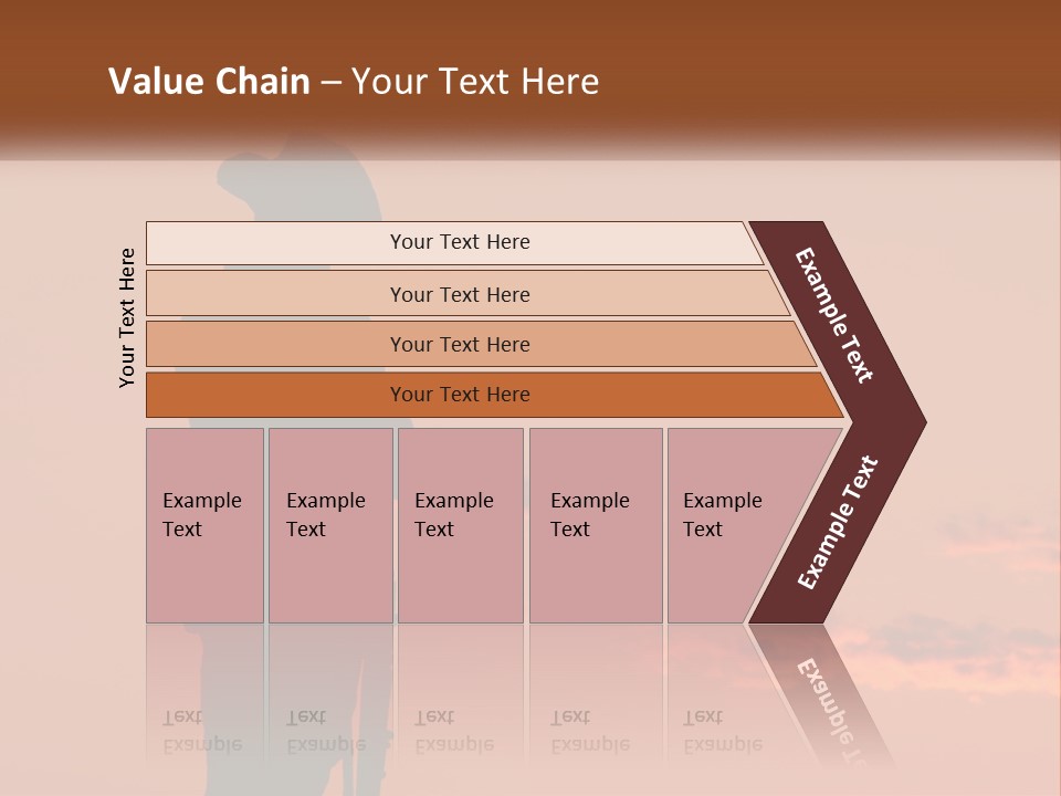 Rifle Soldier Night PowerPoint Template