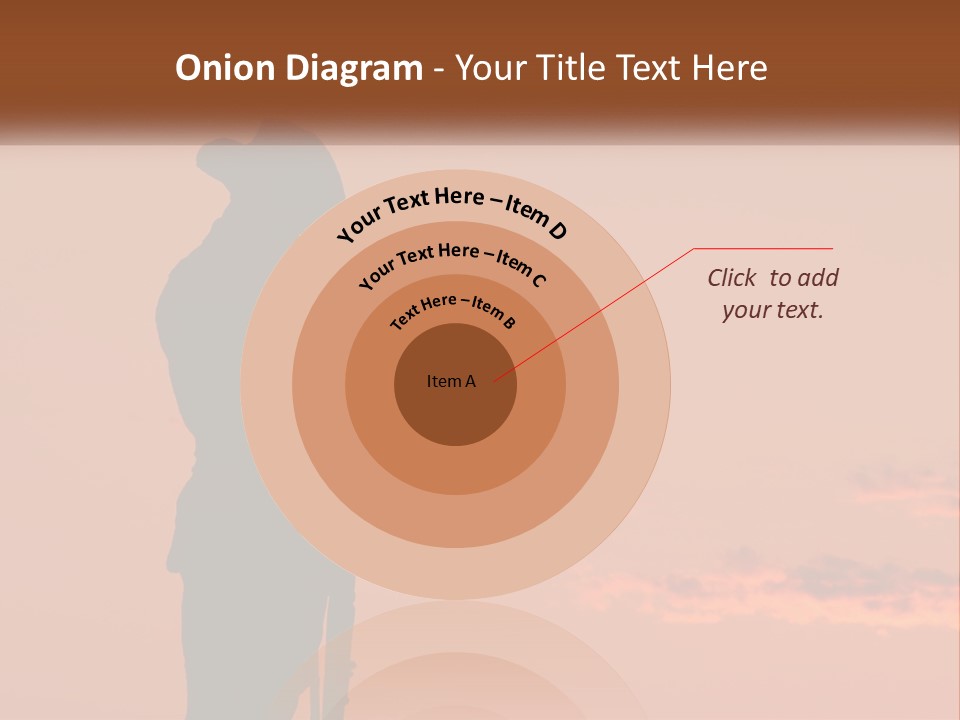 Rifle Soldier Night PowerPoint Template