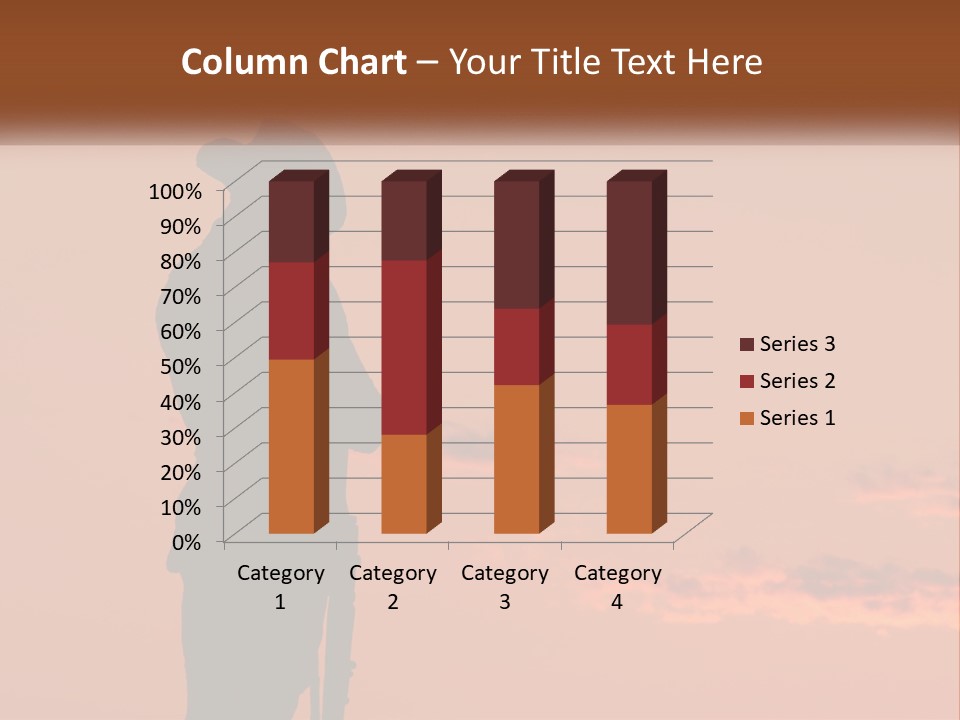 Rifle Soldier Night PowerPoint Template