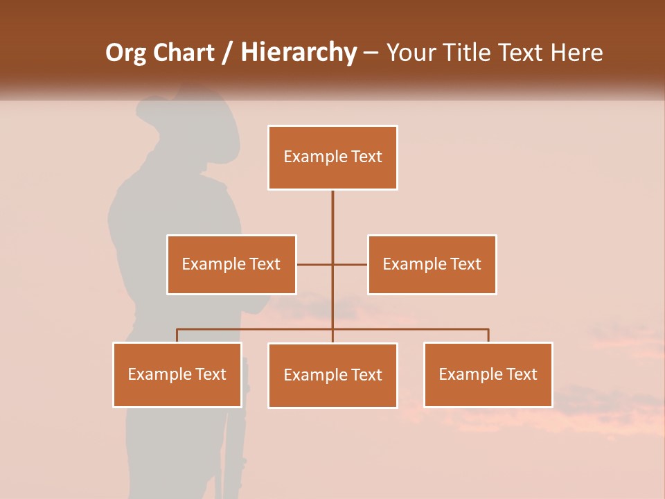 Rifle Soldier Night PowerPoint Template