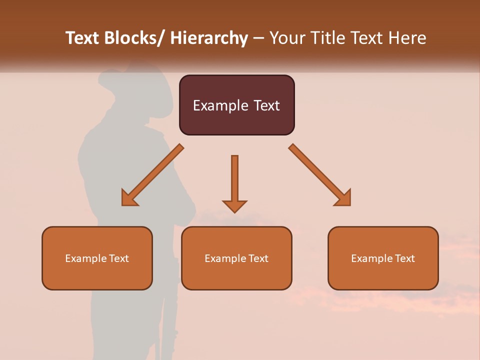Rifle Soldier Night PowerPoint Template