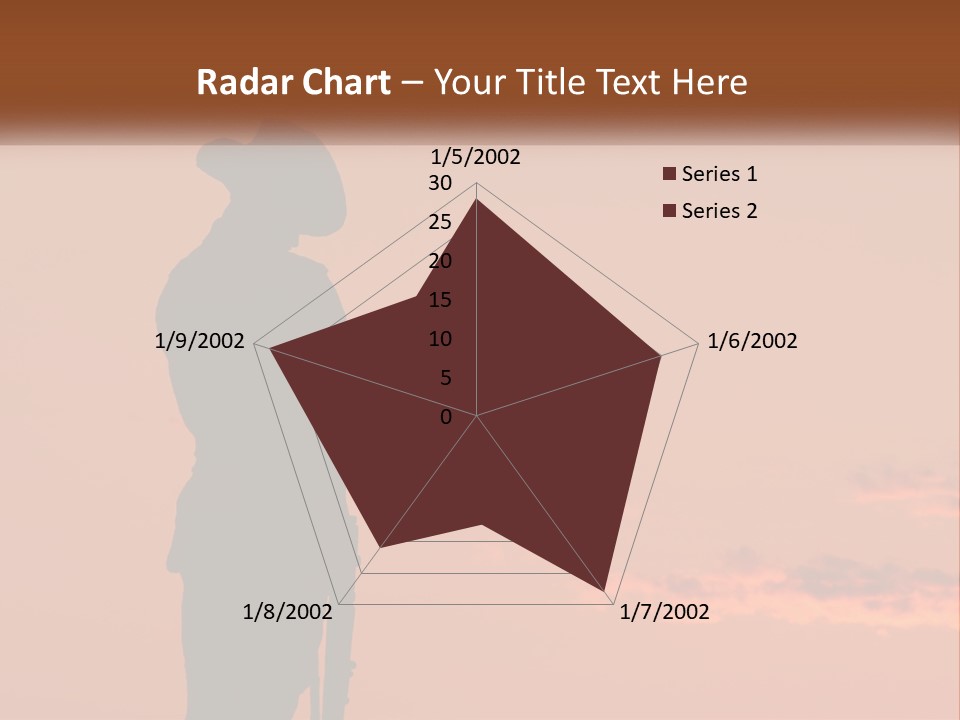 Rifle Soldier Night PowerPoint Template